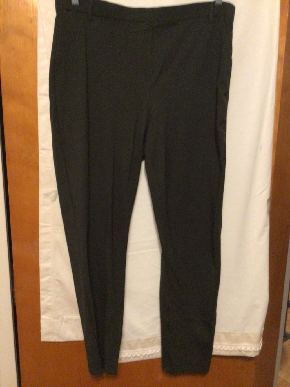 Quince pull on pants with stretch for office ,comfy feeling SZ XL Petite